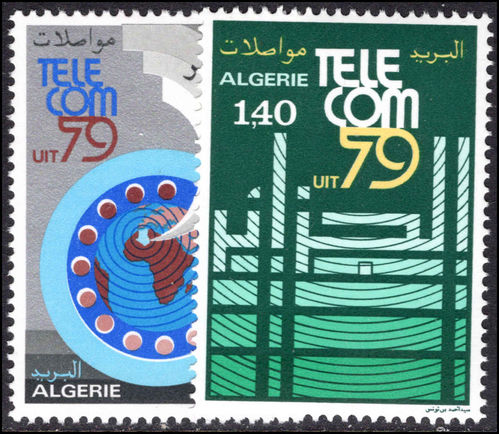 Algeria 1979 Telecom 79 unmounted mint.