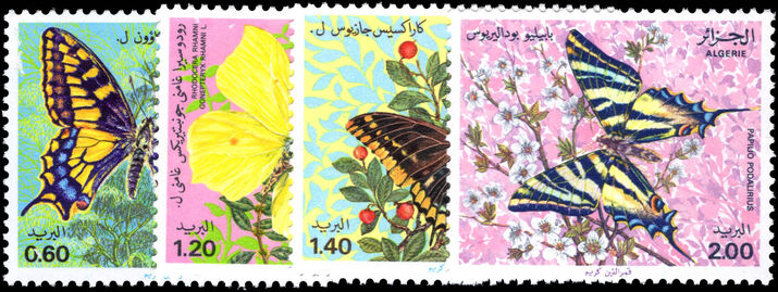 Algeria 1981 Butterflies unmounted mint.