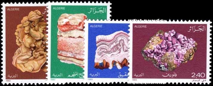 Algeria 1983 Mineral Resources unmounted mint.