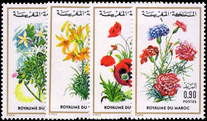 Morocco 1975 Flowers unmounted mint.