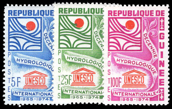 Guinea 1966 Hydrological Decade unmounted mint.