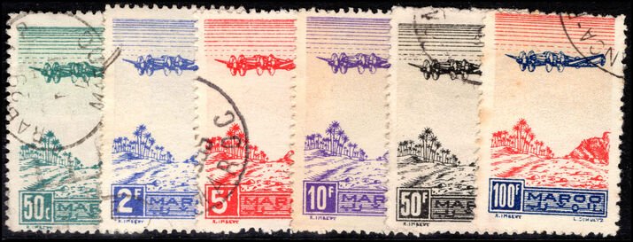 French Morocco 1944 Air set fine used.