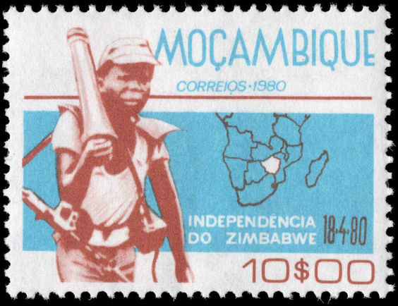 Mozambique 1980 Zimbabwe Independence unmounted mint.