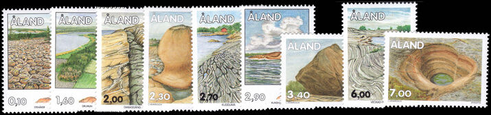 Aland 1993-95 Aland Geology unmounted mint.