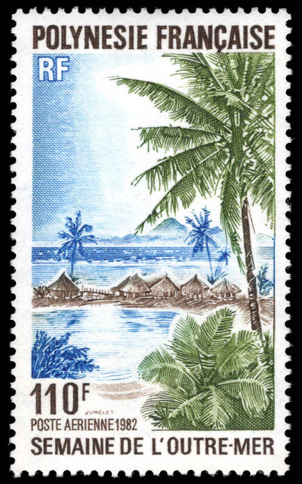 French Polynesia 1982 Overseas Week unmounted mint.