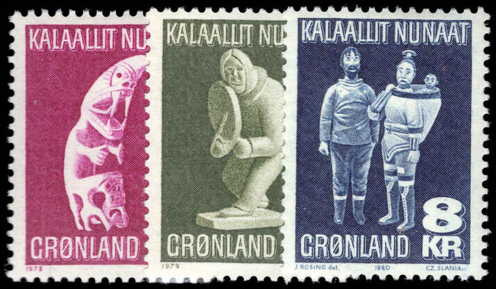 Greenland 1978 Folk Art unmounted mint.