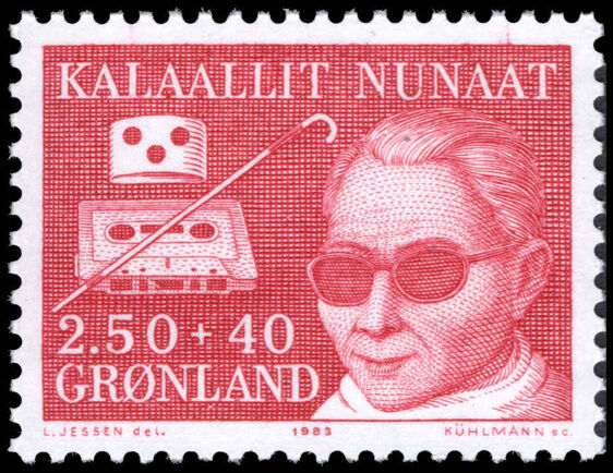 Greenland 1983 Welfare of the Blind unmounted mint.