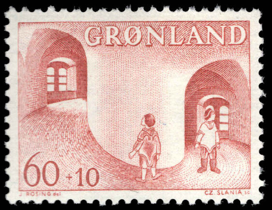 Greenland 1968 Child Welfare unmounted mint.