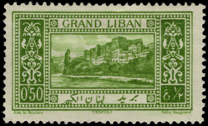 Lebanon 1925 0p50 Tripoli mounted mint.
