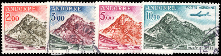 French Andorra 1961-82 Airs fine used.