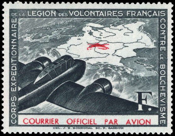 France 1941 F Volunteer Force airmal unmounted mint.