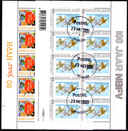 Netherlands 2008 Personal Stamps sheetlet set fine used.