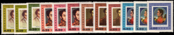 Venezuela 1967-68 Vienna set unmounted mint.