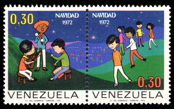 Venezuela 1972 Christmas unmounted mint.