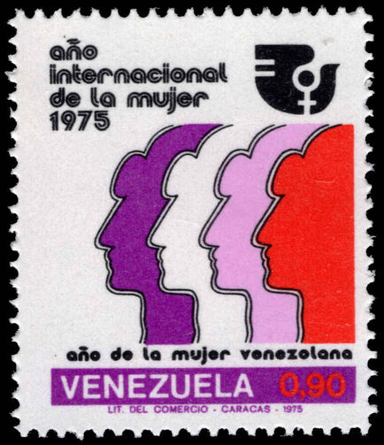Venezuela 1975 International Women's Year unmounted mint.