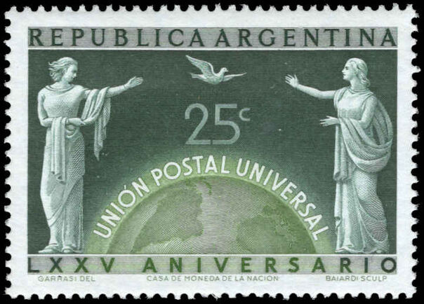 Argentina 1949 UPU unmounted mint.