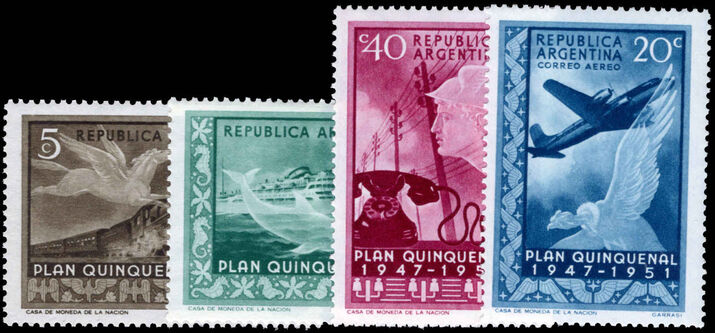 Argentina 1951 Five Year Plan unmounted mint.