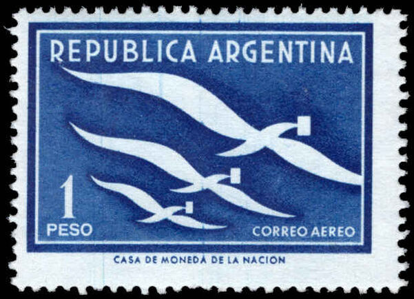 Argentina 1957 International Correspondence Week unmounted mint.