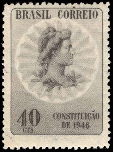 Brazil 1946 New Constitution unmounted mint.