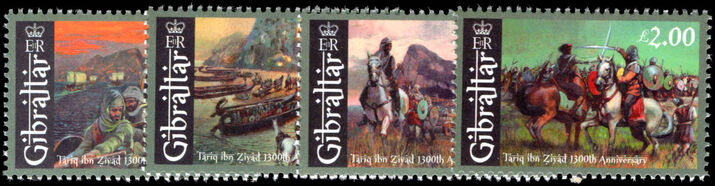 Gibraltar 2011 Landing of Tariq ibn Ziyad unmounted mint.