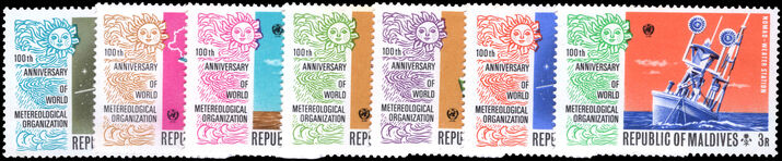 Maldive Islands 1974 Centenary of World Meteorological Organisation unmounted mint.