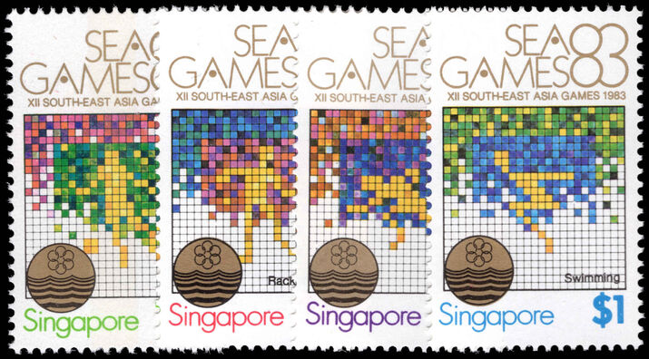 Singapore 1983 12th South-East Asia Games unmounted mint.