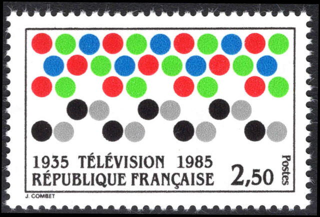 France 1985 French Television unmounted mint.