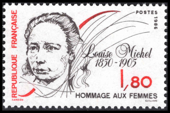 France 1986 International Womens Day unmounted mint.