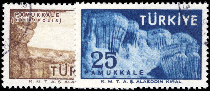 Turkey 1958 Pamukkale fine used.