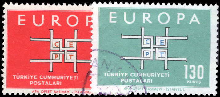 Turkey 1963 Europa fine used.