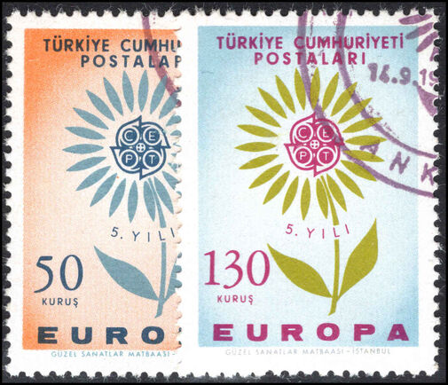 Turkey 1964 Europa fine used.