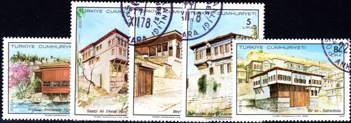 Turkey 1978 Traditional Turkish Houses fine used.