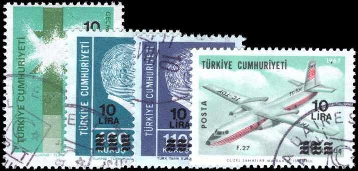 Turkey 1981 Provisional set fine used.