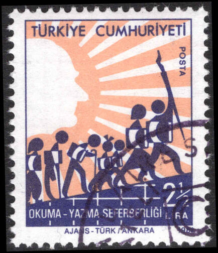Turkey 1981 Literacy Campaign/
