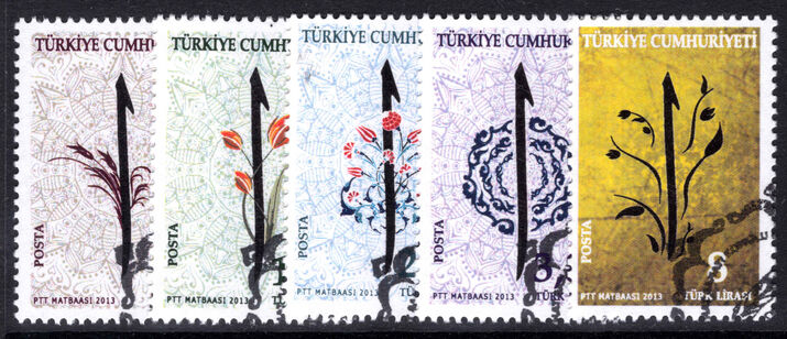 Turkey 2013 Calligraphy fine used.