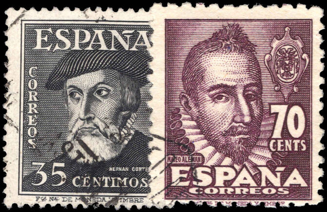 Spain 1948 Personalities set fine used.