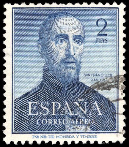 Spain 1952 St Francis Xavier fine used.