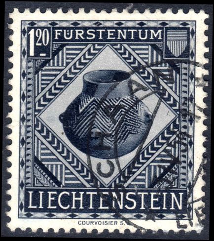 Liechtenstein 1953 National Museum 1fr20 fine used