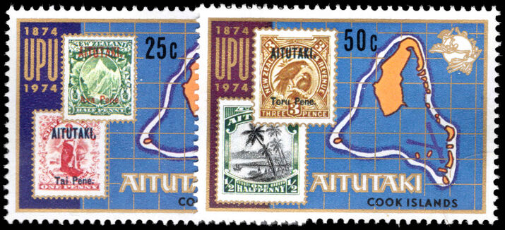 Aitutaki 1974 UPU unmounted mint.