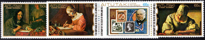 Aitutaki 1979 Death Centenary of Sir Rowland Hill unmounted mint.