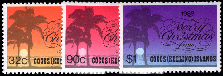 Cocos (Keeling) Islands 1988 Christmas unmounted mint.