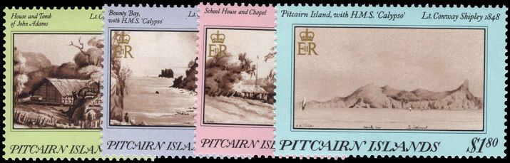 Pitcairn Islands 1987 19th-century Paintings (2nd series) unmounted mint.