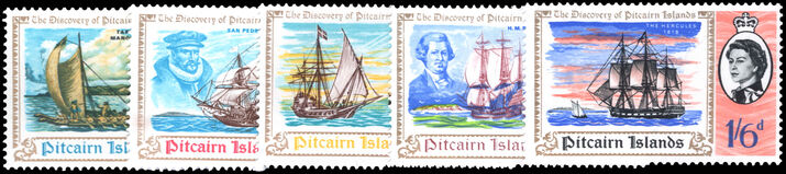 Pitcairn Islands 1967 Bicentenary of Discovery of Pitcairn Islands unmounted mint.