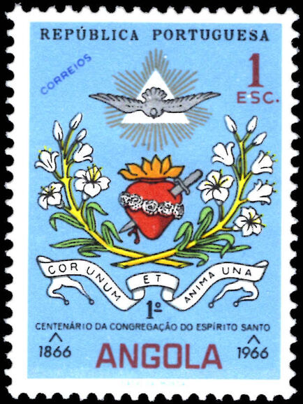 Angola 1966 Brotherhood of the Holy Spirit unmounted mint.
