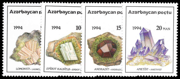 Azerbaijan 1994 Minerals unmounted mint.