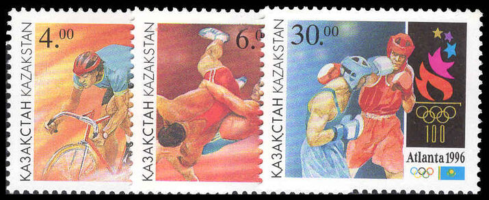 Kazakhstan 1996 Olympic Games Atlanta unmounted mint.