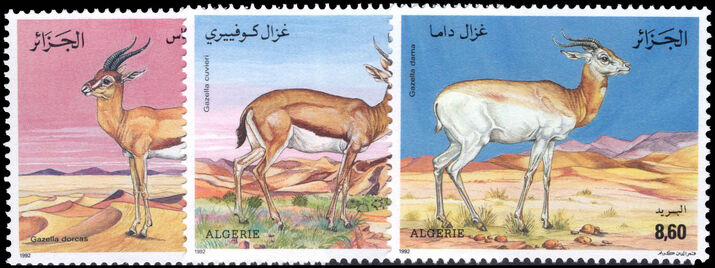 Algeria 1992 Gazelles unmounted mint.