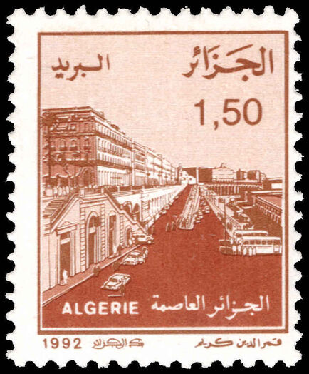 Algeria 1992 1d50 Views unmounted mint.