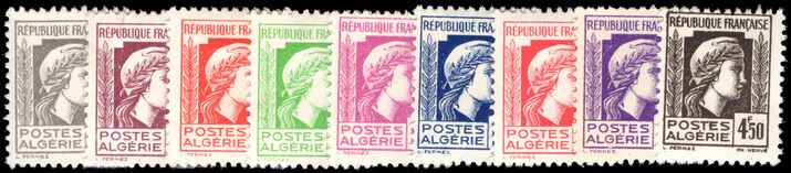 Algeria 1944 Marianne set unmounted mint.