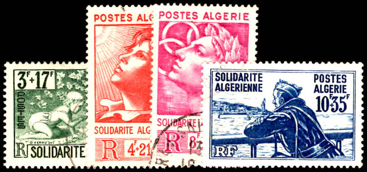 Algeria 1946 National Fellowship fine used.